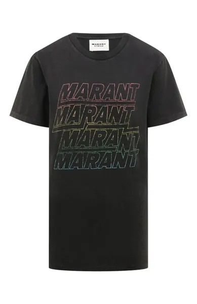 Хлопковая футболка Isabel Marant Etoile