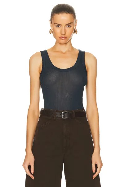 Топ Lemaire Seamless Tank, цвет Storm Blue