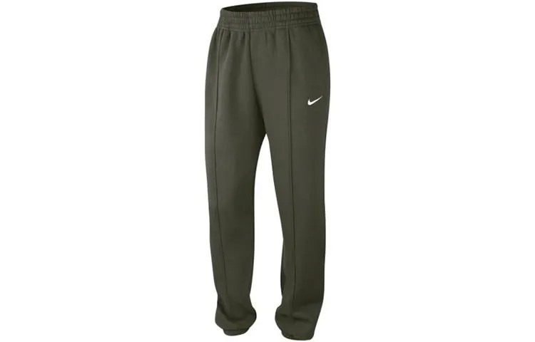 Женские трикотажные спортивные штаны Nike, Армейский Зеленый