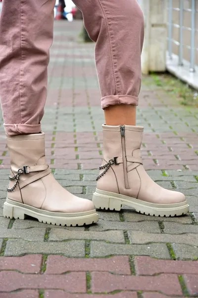 L9960345 Кожаные женские ботинки Fox Shoes