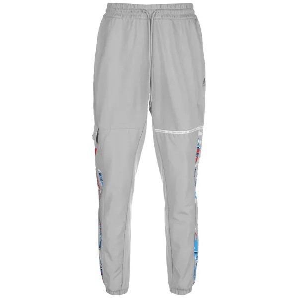 Брюки adidas Performance Jogginghose YOT Trae Young, цвет grau/bunt