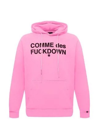 Хлопковое худи Comme des Fuckdown