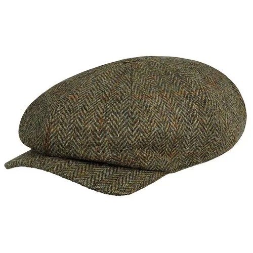 Кепка восьмиклинка HANNA HATS JP Tweed JP2, размер 61