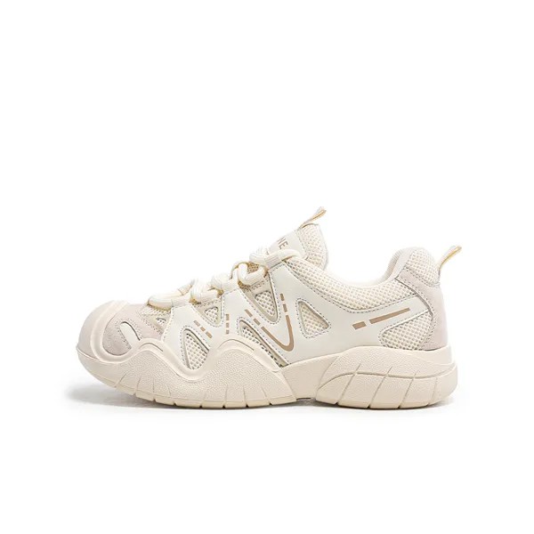 Кроссовки DAPHNE Lifestyle Shoes Women's Low-top, бежевый