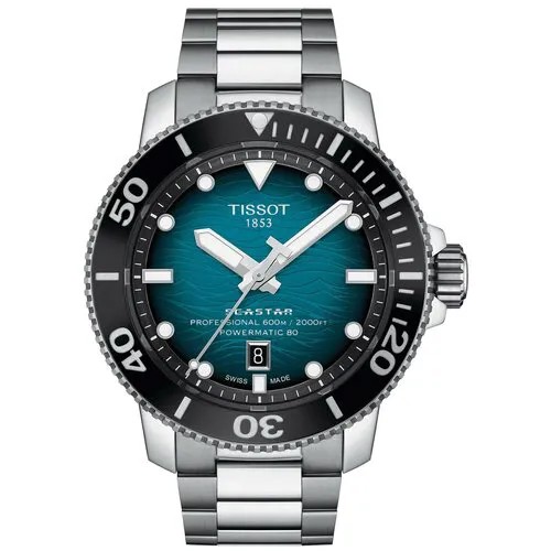 Наручные часы TISSOT T-Sport, серебряный, синий