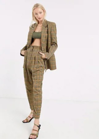 Суженные брюки ASOS DESIGN-Мульти