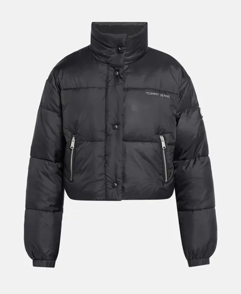 Зимняя куртка Tommy Jeans, черный