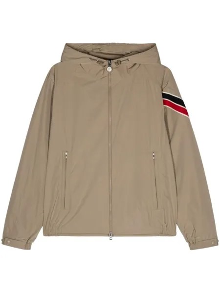Moncler куртка Claut с капюшоном, нейтральный цвет