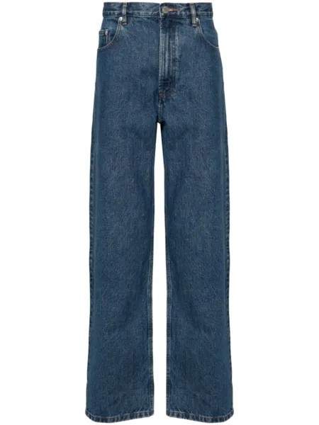 A.P.C. прямые джинсы, синий