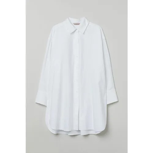 Рубашка H&M, размер 3XL, белый