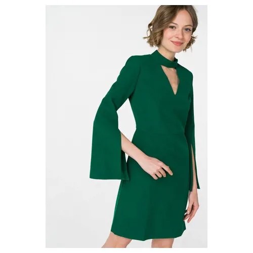 Платье Audrey Right 171046-10666 женское Цвет Зеленый Однотонный р-р 42