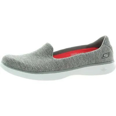 Женские серые вязаные лоферы Skechers Dynamik 11 Medium (B,M) BHFO 0457