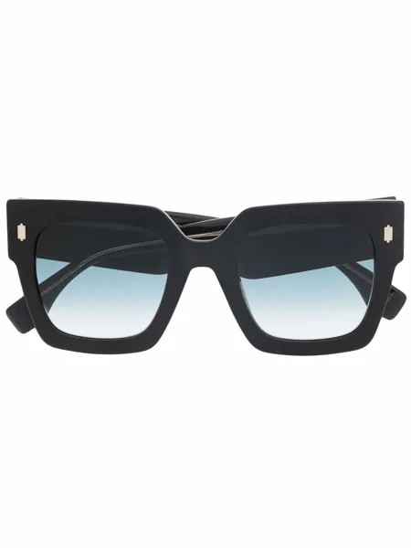 Fendi Eyewear солнцезащитные очки Roma в квадратной оправе