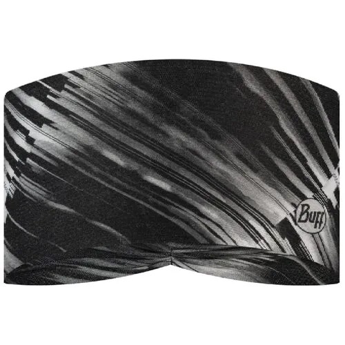 Повязка Buff Ellipse Headband Jaru Graphite, серый, черный