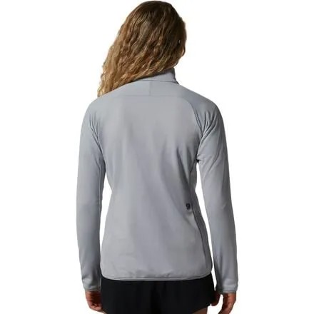 Куртка Stratus Range с молнией во всю длину женская Mountain Hardwear, серый