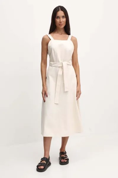 Джинсовое платье Weekend Max Mara, бежевый