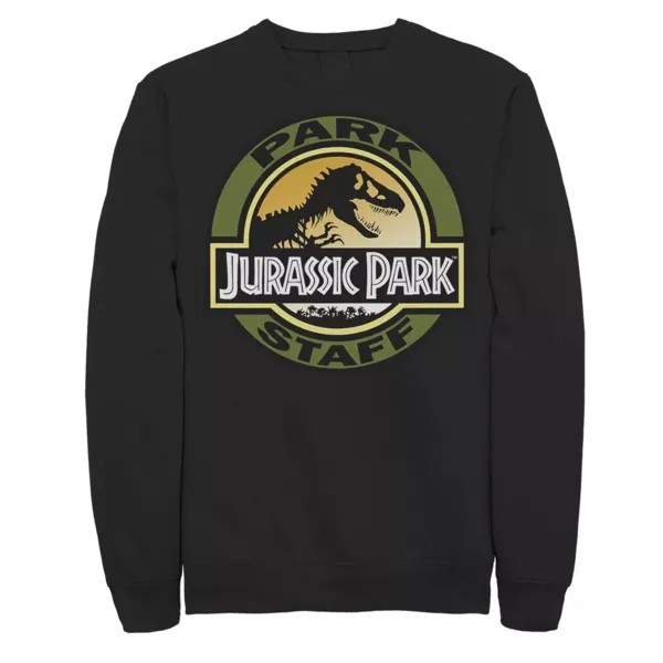 Мужской флисовый пуловер с рисунком «Парк Юрского периода» Icon T-Rex Skeleton Jurassic World