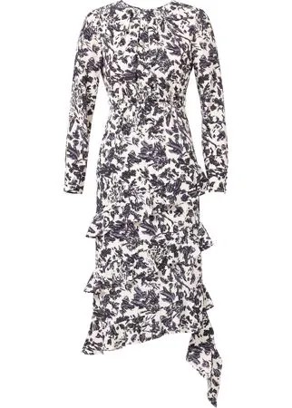 Jason Wu платье асимметричного кроя с оборками