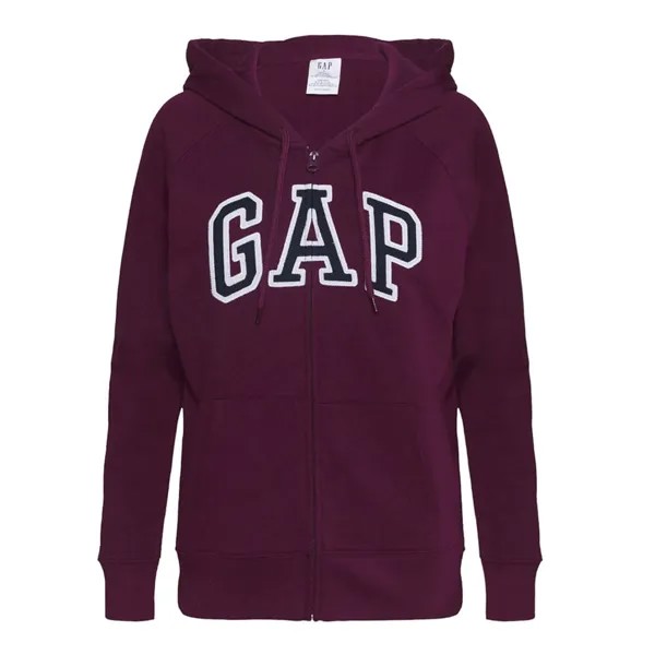 Толстовка на молнии GAP, сливовый