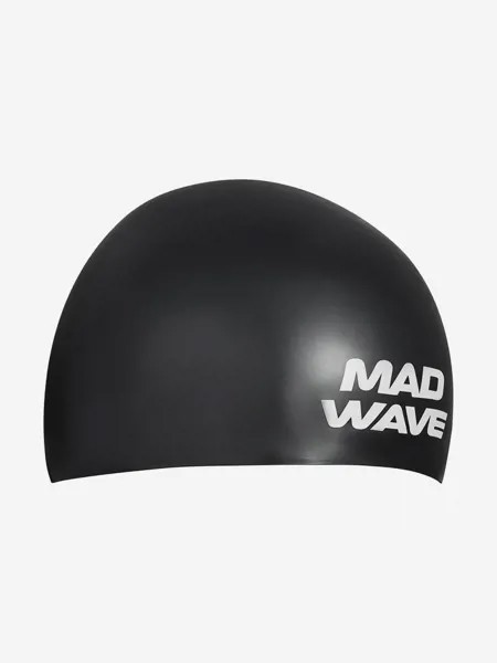 Силиконовая шапочка Mad Wave SOFT FINA Approved, Черный