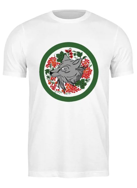 Футболка мужская Printio Зелёный мир t-shirt 2203358 белая L