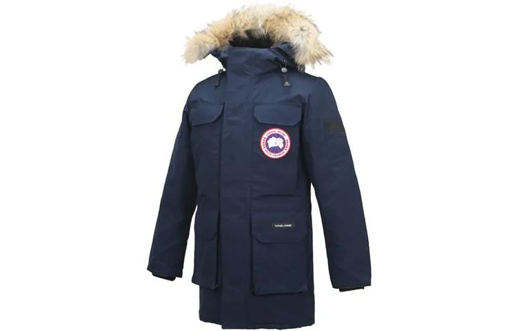 Мужской пуховик Canada Goose, синий