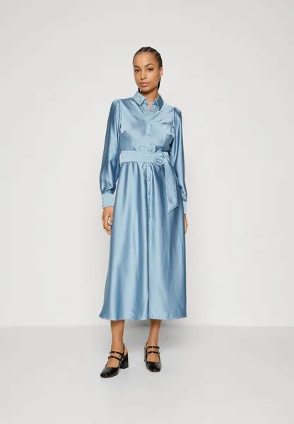 Платье-блузка YASEMPI LONG SHIRT DRESS, цвет provincial blue
