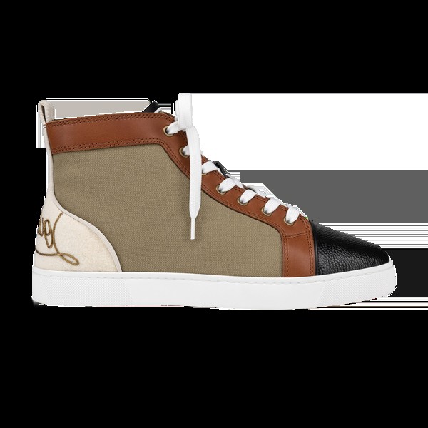Кроссовки Christian Louboutin Fun Louis High, разноцветный