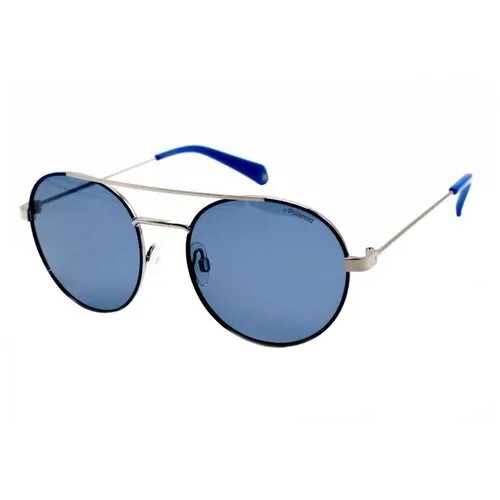 Солнцезащитные очки Polaroid PLD 6056/S, серый, голубой