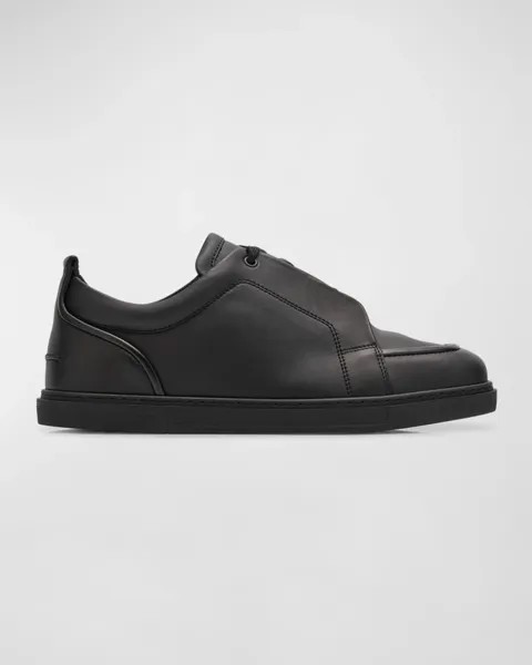 Мужские низкие кеды Jimmy из кожи наппа Christian Louboutin, цвет Black
