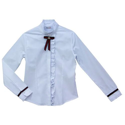 Блузка школьная для девочки (Размер: 122), арт. 13845, цвет