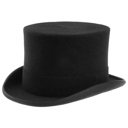 Шляпа Christys, демисезон/зима, шерсть, подкладка, утепленная, размер 62, черный