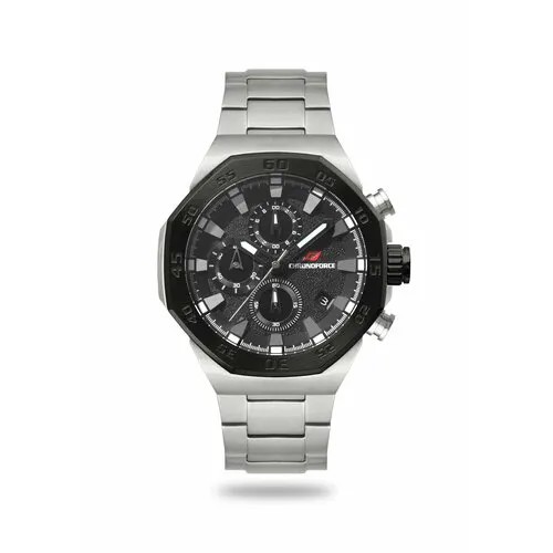 Наручные часы Chronoforce CF5345 GSSB BLACK, серебряный