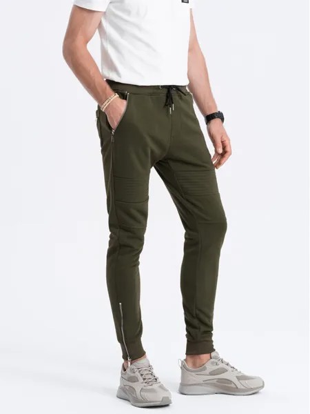 Спортивные брюки regular fit Ombre, зеленый