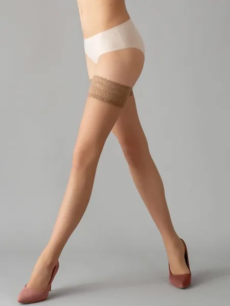 Чулки женские Giulia EMOTION 20 бежевые 3-4 (M/L)