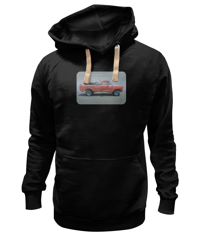 Худи Printio Car черное 3XL