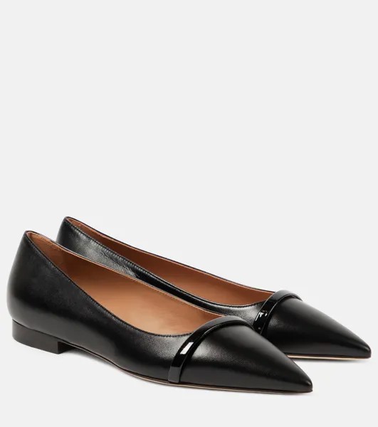 Кожаные балетки Jhene Malone Souliers, черный