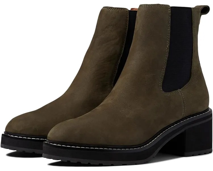 Ботинки Madewell The Carina Platform Chelsea Boot, цвет Cargo Green