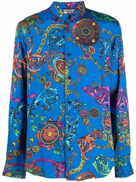 Versace Jeans Couture рубашка с принтом Regalia Baroque