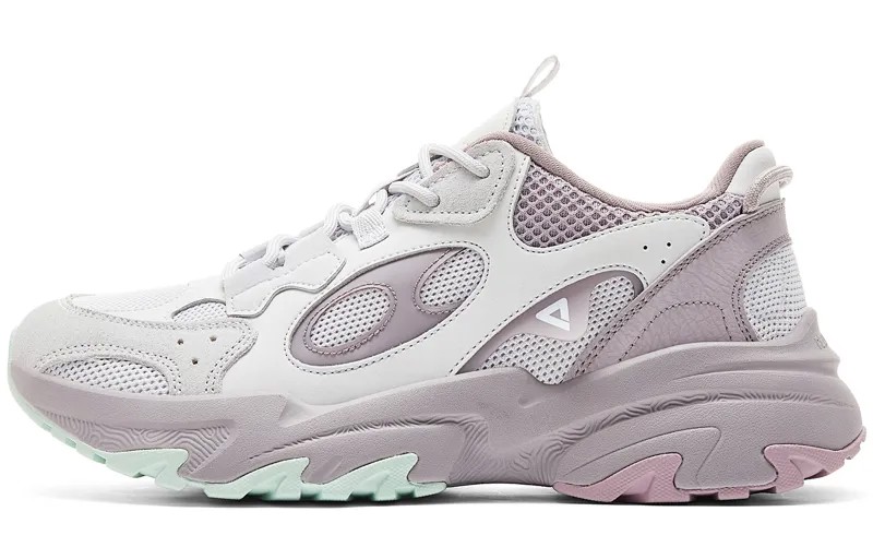 Кроссовки PEAK Lifestyle Shoes Women's Low-top Light Gray, светло-серый