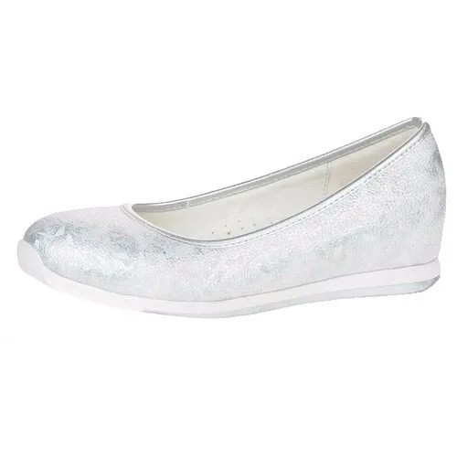 Туфли для девочек, цвет серебряный, размер 34, бренд Ulёt, артикул S891-H8