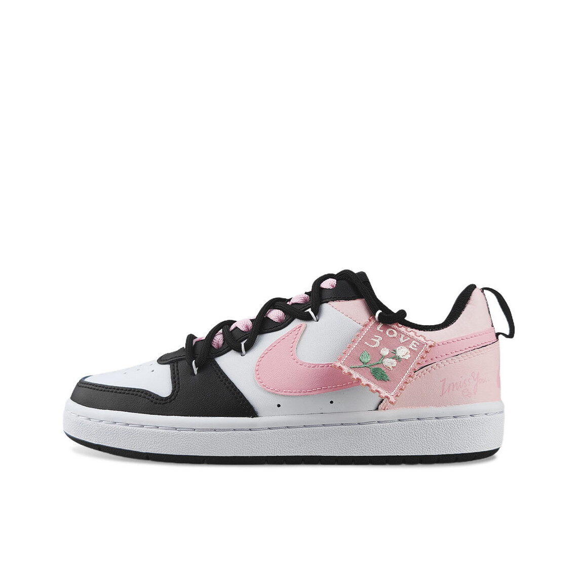 Кроссовки Nike Court Borough 2 Skateboarding Shoes Women's Low-top, розовый