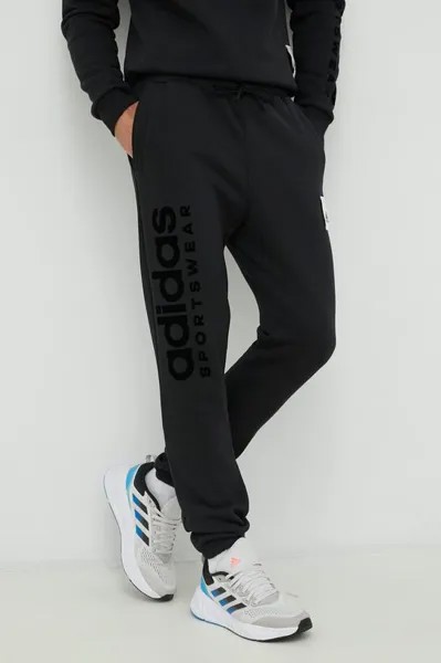 Джоггеры adidas, черный