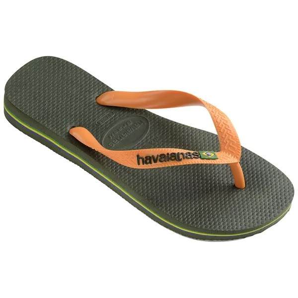 Шлепанцы Havaianas Brasil Logo, оранжевый