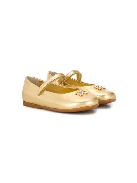 Dolce & Gabbana Kids балетки Мэри Джейн