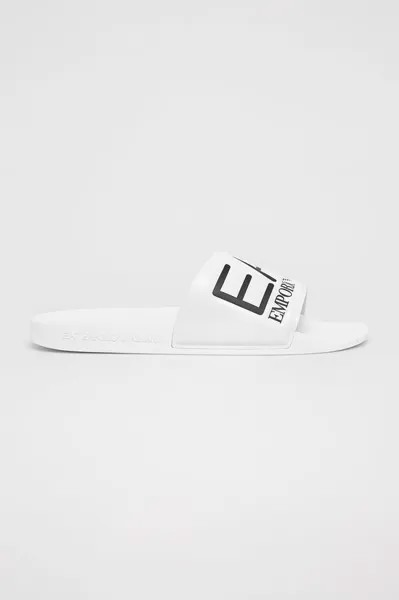 Шлепки EA7 Emporio Armani, белый