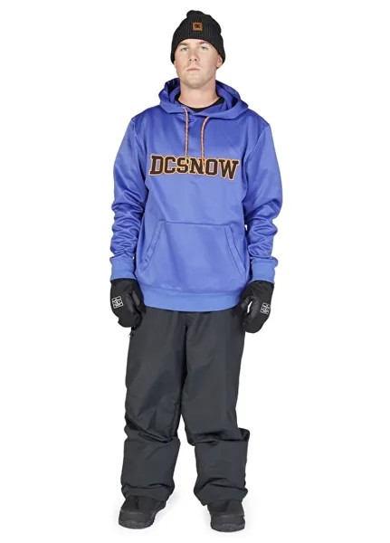 Синяя мужская лыжная куртка с капюшоном Dc Shoes