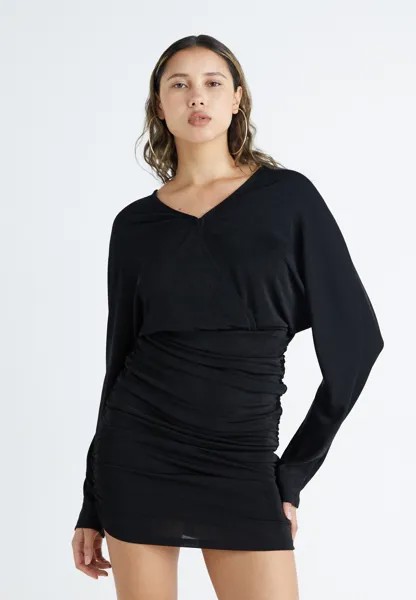 Платье из джерси Gina Tricot, черный