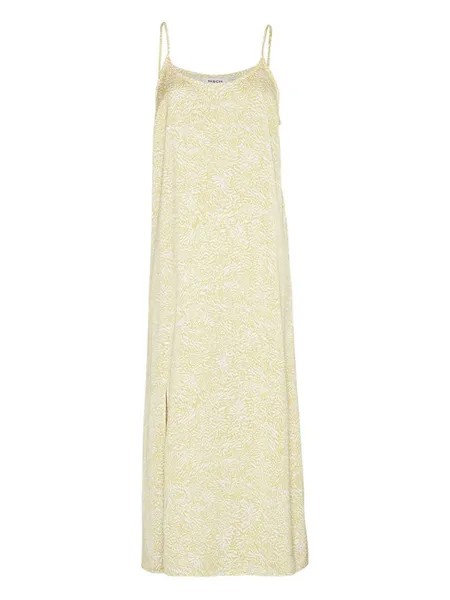 Длинное платье MOSS COPENHAGEN, цвет beige/weiß