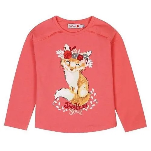 Лонгслив Boboli 426080 Коралловый 128
